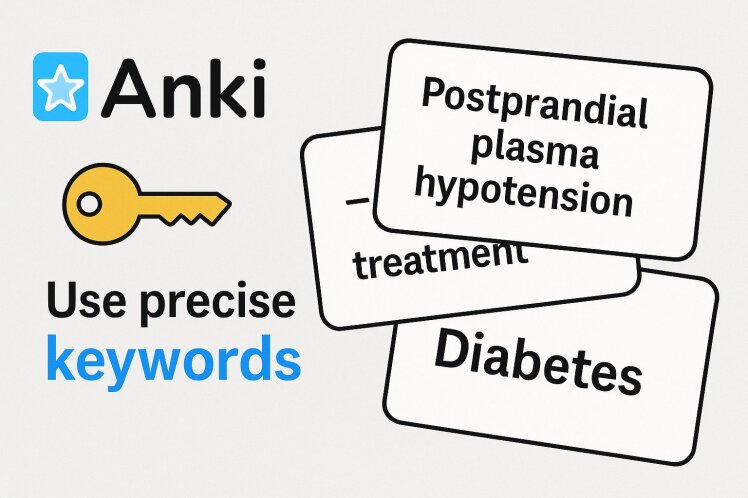 تکنیک‌های Anki - استفاده از واژگان کلیدی